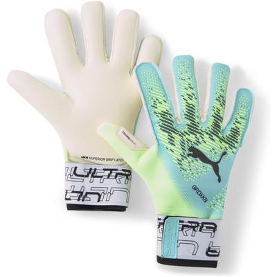 Puma Ultra Grip 1 Hybrid Grüne Torwarthandschuhe für Herren Image