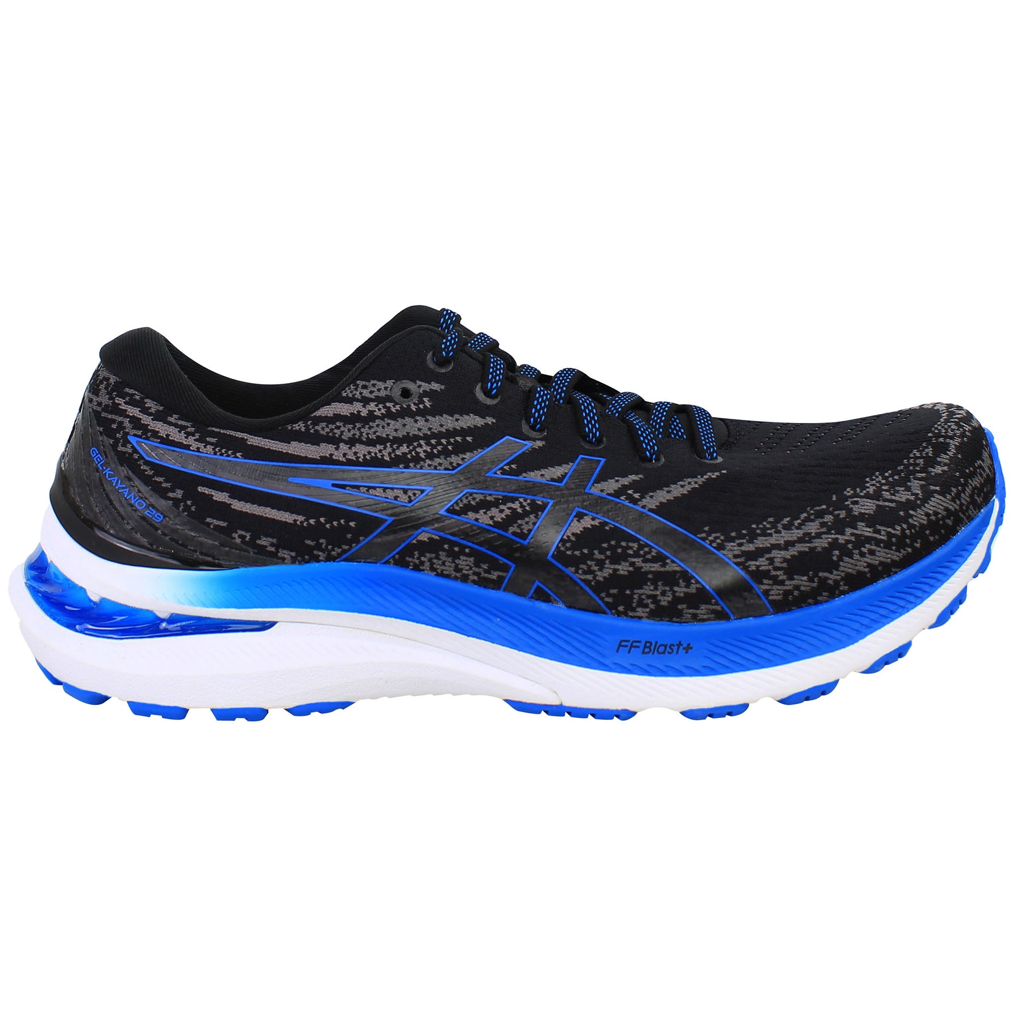 Asics Gel-Kayano 29 Herren Schwarze Laufschuhe