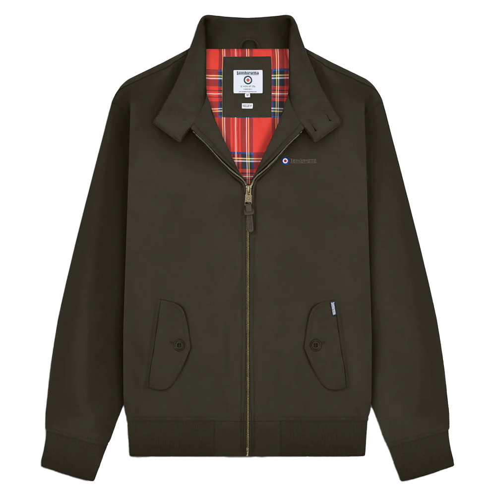 Lambretta - Harringtonjacke für Herren (Khaki-Braun) Image