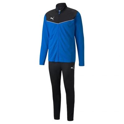 Puma Individualrise Herren Trainingsanzug Schwarz/Blau Image