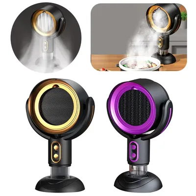 Desktop Range Hood Portable Kitchen Range Hood 15 Degree Adjustable Exhaust Filter Desktop Range
