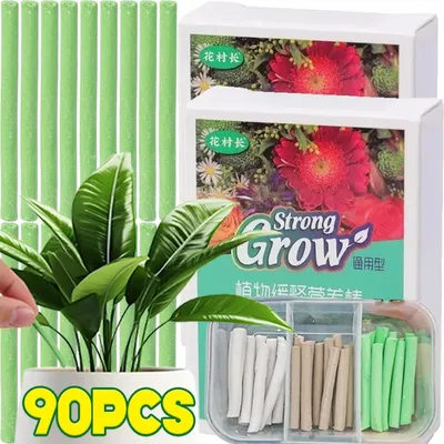 Plant Growth Enhancer Universal Potted Plant Stick Plant Growthing Organic Fertilizer for Garden Fruit Vegetable Flower Compound