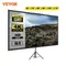 VEVOR Tripod Projector Screen Stand 60 70 80 90 100 110 Inch 16:9 4K HD Portable Home Cinema for