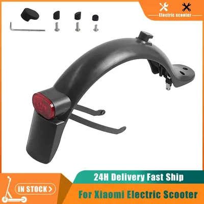 Rear Wheel Fender Taillight Bracket Support for Xiaomi M365 1S Pro PRO2 Electric Scooter Back Mudguard Parts