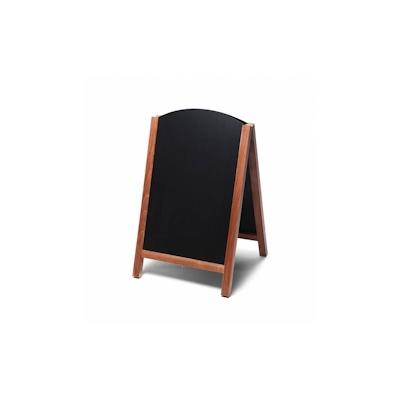 Showdown Displays Kundenstopper Tafel Holz Fast Switch Hellbraun (55x85) Image