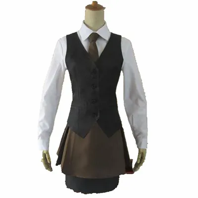 Unisex Anime Cos Touka Kirishima Cosplay Kostüm Maßgeschneiderte Größe Image
