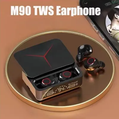 M90 Pro Bluetooth 5,3 Kopfhörer Drahtlose Kopfhörer Touch Control Gaming Headsets TWS HIFI Stereo Sound Noise Reduction Mit Mikrofon Image