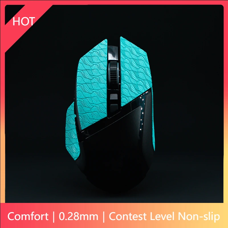 RZ Basilisk V2/V3pro/V3 X Maus-Griffband, maßgeschneidert, 0,28/0,5 mm, ultradünner, rutschfester, schweißabsorbierender Mausaufkleber Image