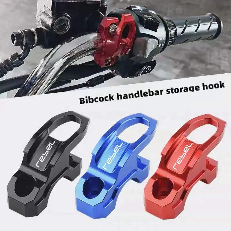 Haken Aufhänger Hauptbremszylinder Helm Halter Klemme Halterung Für Honda CMX 1100 Rebel 1100 Rebel 1100 CMX500 CMX300 CM500 CM300 Image