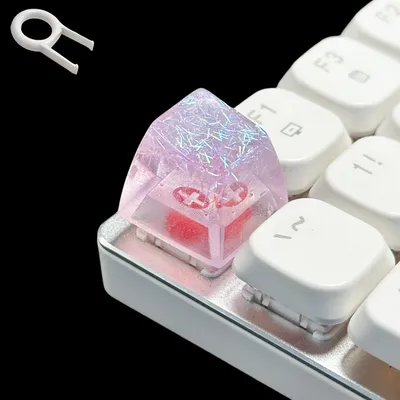 ESC Customized Key Caps Resin Drop Glue DIY Keycaps MX Switch Keycaps for Mechanical Keyboard Caps PC Accessories Gifts