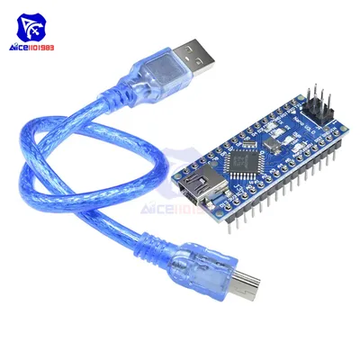 Nano V 3,0 3,0 Mini USB Fahrer ATmega328 ATmega328P FT232RL 5V 16M Micro Controller Board für Image