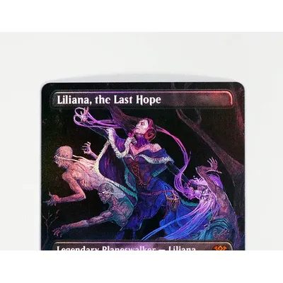 Liliana, die letzte Hoffnung Folie/Holo TCG Magical Proxy Schwarz Hochwertige Proxy-Spielkarten Image