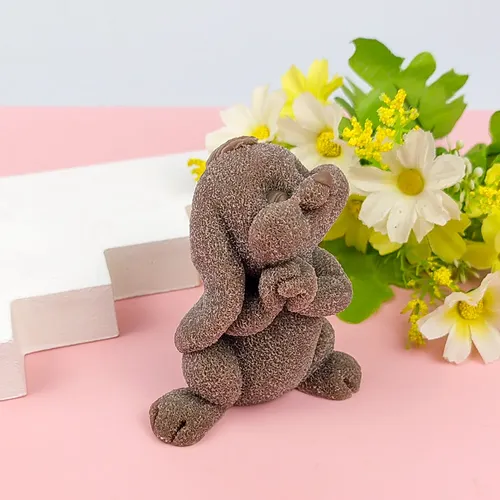 Formen Silikon 3D Hase Kerzenform Beten Kaninchen Formen Seife Hochzeit Geburtstag Valentinstag Ton DW0497 PRZY