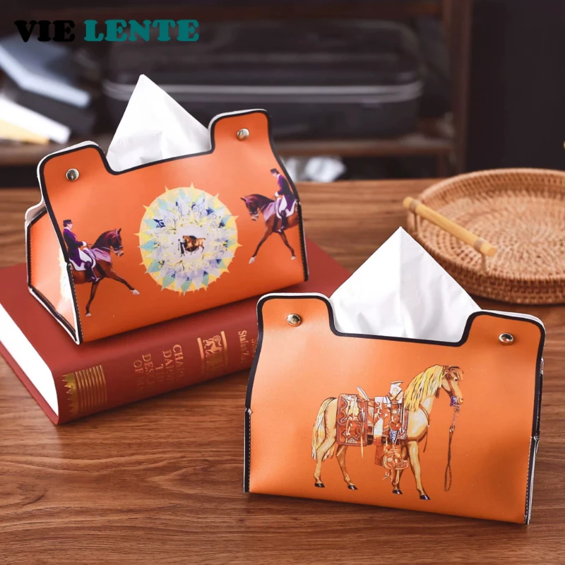 Leder Tissue Box Europäischen Retro Stil Wasserdichte Serviettenhalter Badezimmer Auto Wohnzimmer Couchtisch Universal Aufbewahrungsbox