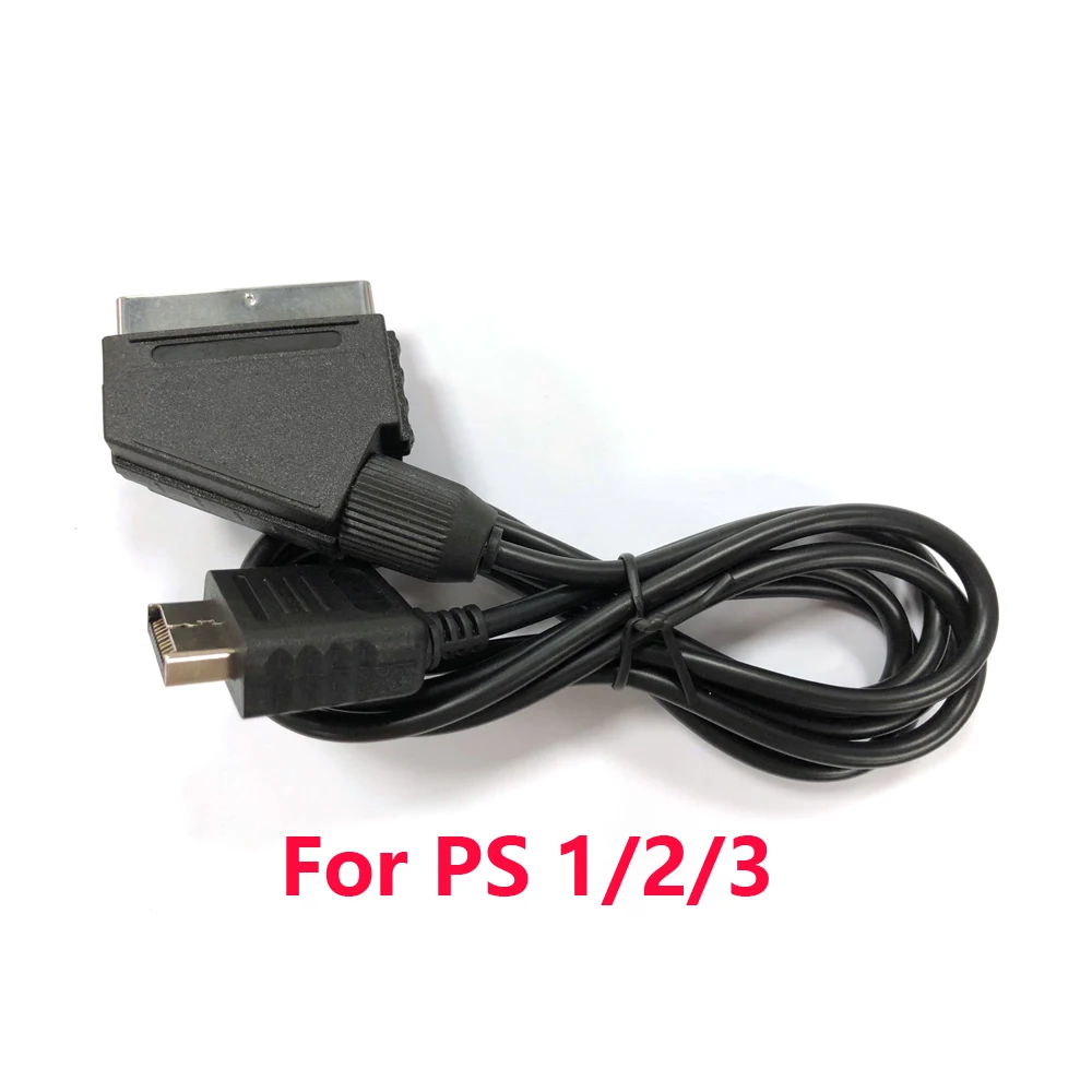 Hochwertiges RGB-Scart-Kabel für Sony für Playstation 1/2/3 für ps1 ps2 ps3-Spielekonsole Scart Line TV mit Kabel kabel
