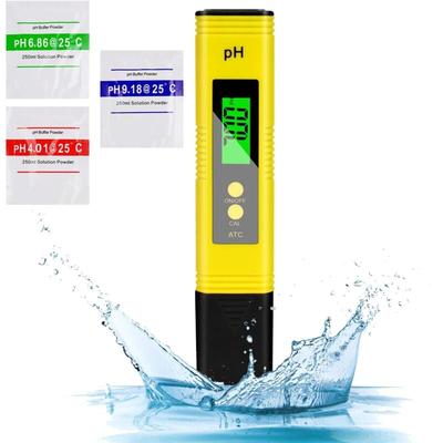 Digitales pH-Meter, hochgenauer 0,01-pH-Tester, 2 % Ablesegenauigkeit, pH-Temperatur-Wassertester, Image