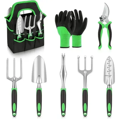8Pcs Garden Tool Set Garden Tool Set Small Garden Tools Planting Tools Gardening Tools Gardening
