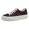 Plateausneaker TAMARIS, Damen, Gr. 41, leodruck, Textil, animal-print, sportlich, Schuhe, Freizeitschuh, Halbschuh, Schnürschuh mit Logo an der Ferse