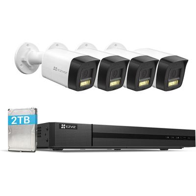 EZVIZ Überwachungskamera "X5K+H3K(4K) POE NVR kit", weiß, Überwachungskameras Image