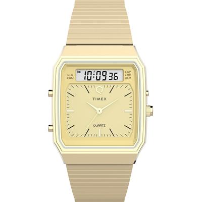 Quarzuhr TIMEX "REISSUE", goldfarben, Armbanduhren, Damen, Armbanduhr, Herrenuhr, Damenuhr,digital,Edelstahlarmband Image