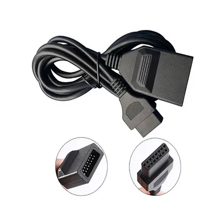 High Quality 15 Pin 1.8M Extension Cable For SNK FC Neo Geo CD Controllers Handle Grip