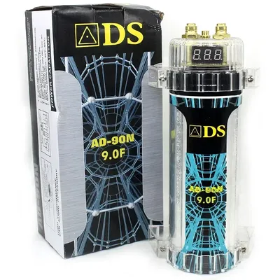 Genuine DS car audio modification amplifier subwoofer 9 Farad capacitor 9.0F capacitor pond with