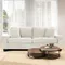 71.25" Chenille Sofa Couches for Living Room, 2 Seater Sofa with 2 Pillows, Small Modern Loveseat