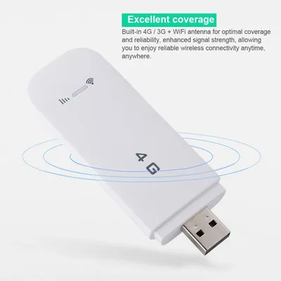 4G LTE Adapter 4G LTE USB Wireless Network Adapter Pocket WiFi Router Mobile Hotspot Modem Stick USB