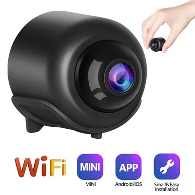 Mini Wifi Camera Baby Monitor Indoor Security Surveillance Camera Night Vision Audio Video Recorder