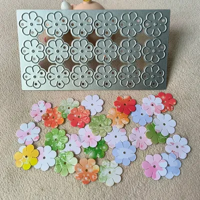 New Many small flowers metal cutting die mould scrapbook decoration embossed photo album decoration