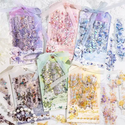 20pcs Kawaii Stationery Stickers A Long Dream DIY Craft Scrapbooking Album Junk Journal Happy