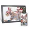 Cornice per foto digitale WiFi da 21,5 pollici Cornice digitale Cloud Schermo IPS Touch Control