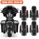 Moto LED CVO Stile Parafango Posteriore Sistema di Estensione Fascia Set Per Harley Touring Road King Road Electra Glide 09-13 14-up