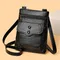 Petit sac à bandoulière en PU souple pour femmes, à la mode et polyvalent, simple épaule, fermeture