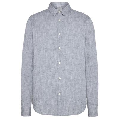 KnowledgeCotton Apparel - Regular Fit Structured Shirt - Hemd Gr M grau Image