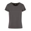 T-Shirt URBAN CLASSICS "Urban Classics Ladies Sorona Regular Tee", Herren, Gr. XXL, grau (magnet), 70% Baumwolle, 30% Polyester (Sorona), unifarben, casual, normal, Rundhals, Kurzarm, Shirts