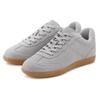 Sneaker ELBSAND "Freizeitschuh", Damen, Gr. 43, grau (hellgrau), Obermaterial: 93% Rindsleder, 7% Lederimitat. Futter: 100% Polyester. Decksohle: 100% Textilmaterial. Laufsohle: 100% Synthetik, Veloursleder, unifarben, casual, Schuhe, Retro Sneaker,...