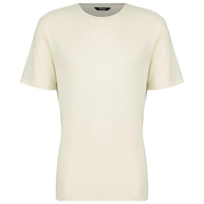 Stoic - WoolHemp VarbergSt Pique Tee - T-Shirt Gr M weiß/beige Image
