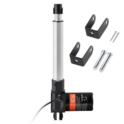 Linear Actuator 12V, Heavy Duty 1320lbs/6000N Linear Actuator, 0.19"/s Linear Motion Actuator with Mounting Bracket