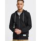 Indicode Kapuzenfleecejacke Herren schwarz, XXXL