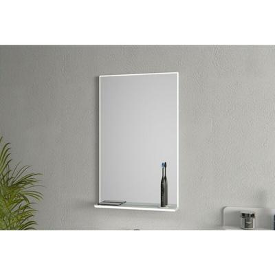 Led Lichtspiegel Bernstein WL1212 inkl. Spiegelheizung Ladestation für Smartphone & Zahnbürste 50 cm Image