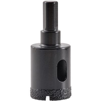 Beijiyi - Diamantbohrer für gelötete Kernlochsäge 25 mm, Hohllochschneider für Glas, Porzellan, Image
