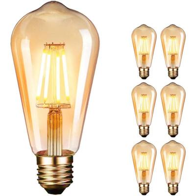 LED-Edison-Glühbirne, Vintage-Edison-Lampe, 4 w, 400 lm, 2600–2700 k, 360° Abstrahlwinkel, E27, Image