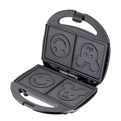Ymyny - Crediri Cartoon Mickey Sandwichmaker Waffeleisen Doppelheizung Toaster