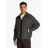 Fleecejacke TOMMY JEANS PLUS "TJM RLX FZ POLAR FLEECE EXT", Herren, Gr. XXXL, schwarz (washed schwarz), Fleece, Obermaterial: 100% Polyester, casual, relaxed fit hüftlang, Langarm, Jacken, Große Größen