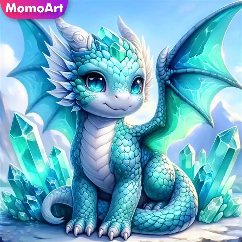 Momoart Bär Diamant Mosaik Tier voller Runde Diamant Malerei Mond Stickerei neue Ankunft handgemachte Hobby Image