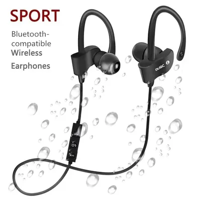 Bluetooth 4,1 Kopfhörer Ohrbügel Ohrhörer Stereo Bluetooth Headset Drahtlose Sport Ohrhörer Freisprecheinrichtung Mit Mikrofon Für Handy Smartphones Image
