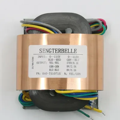 HiFi-Röhrenvorverstärker Audio R-Core-Transformator 0-270 V 0-9 V 0-8 V für Conrad-Johnson PV12 Image