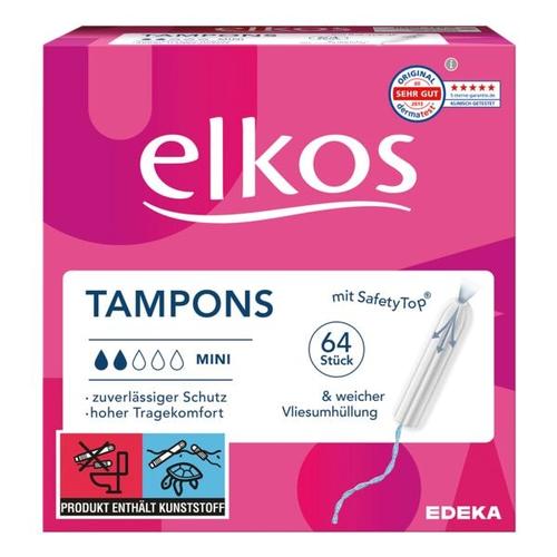elkos 64er-Pack Tampons »Mini«