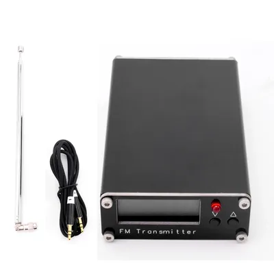 2km 0.5W FM Transmitter 76M-108Mhz Digital Display Stereo FM Transmit TYPE-C USB Churches CAR Radio